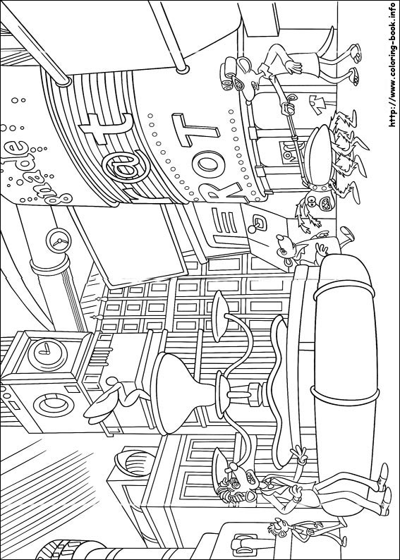 Flushed Away coloring picture